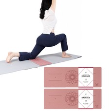 데비 TPE 밸런스 패드 12mm 2개입, 다크오키드