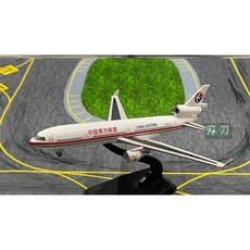 다이캐스트 금속 비행기 장식 MD-11 B-2173 3 엔진 합금 항공기 모델 1 400
