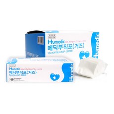 메딕 부직포거즈 5cm*5cm*4P 200매입 + 메딕 부직포거즈 10cm*10cm*4P 200매입, 1세트, 400매입