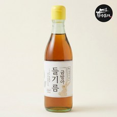 순수본가 100% 통들깨 금방아 들기름 350ml, 1개