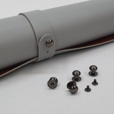 가죽공예 부자재 단추 솔트레지 흑니켈 10mm 5P, 1개, 상세페이지 참조, 상세페이지 참조