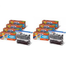 Hefty 달력 슬라이더 쿼트 냉동고 백 140개 달력 날짜가 있는 냉동고용 쿼트 슬라이더 백 생고기 과일 채소 등을 보관 안전한 지퍼 및 클릭 잠금