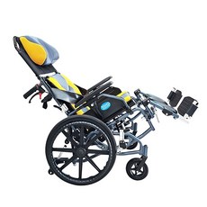 【海夫】耀宏機械式輪椅(未滅菌)YAHO 超輕量鋁合金 空中傾倒輪椅 中輪 B款輪椅-附加功能A C (YH118-4), 1個