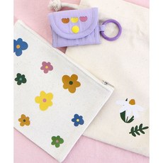 패션스타트 컬러풀 플라워 열전사지 의류 티셔츠 가방 리폼 필름 스티커(A5사이즈), 1개, 혼합