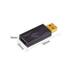 IFi iSilencer+USB 전원 정수기 활성 소음 감소 전원 필터, 01 USB-C to A
