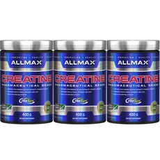 ALLMAX 肌酸粉, 400g, 3罐