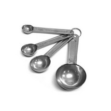 국산 천성 계량스푼 4P세트(1ml 2.5ml 5ml 15 ml) 홈베이킹 제빵도구 제과제빵, 1개