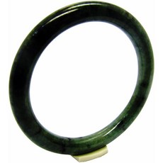 小樂 翡翠手鐲 圓骨鐲 正庄綠 飄花 天然A貨玉鐲 (手圍18.3號 內徑57.3mm V837), 1個