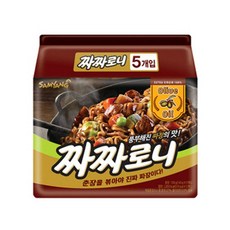삼양 짜짜로니 145g 멀티5입 x8개, 40개