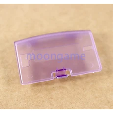 GBA 배터리 커버 뚜껑 도어 교체 용 50pcs Gameboy Advance 콘솔 케이스 뒷문, 04 clear light purple