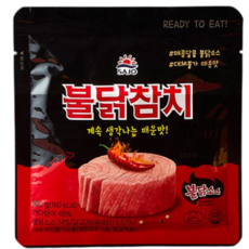 사조 불닭 참치(파우치) 100g, 1개
