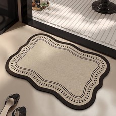 悅閱國際 矽藻泥浴室吸水墊 防滑 40*60cm, 1個, 嘉許｜40*60cm矽藻泥