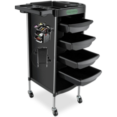 스틸터틀 미용실 트레이 카트 추레라, 4단