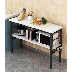 주방 수납 작업대 업소용 조리대 식당 보조선반 상부선반, 80x30x80cm