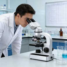 고화질 현미경 전문 고배율 현미경 초중고생 생물 실험, 1박스, 1600배