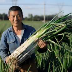 25년 국내산 노지 흙대파 업소용, 1개, 3kg