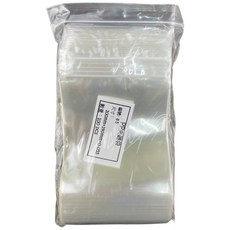 【吉立食品】5號 10號 加厚PP夾鏈袋100入 多規格 透明夾鏈平口袋 塑膠封口袋, 1套, 100個裝