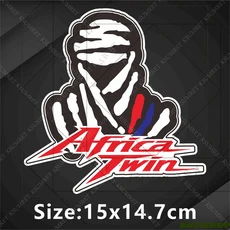 혼다 아프리카 트윈 CRF1100 오프로드 랠리 다카르 장식 스티커 오토바이 방수 자동차 스크래치, 01 Style4