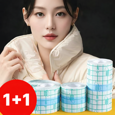 민스픽[1+1] 옷깃오염방지 투명 테이프, 2개