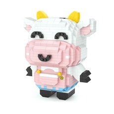 LOZ 밀크시리즈 마이크로 나노블록, 밀크보이, 1개