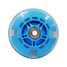 CAMPNIC 발로타 킥보드 씽씽카 발광 불바퀴 100mm사이즈, 100mm(블루), 1개