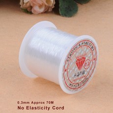 8MM DIY 페르시 로프 코드 공급 라인 투명 없음 크리스탈 나일론 대한 만들기 낚시 탄력 팔찌에, 1 roll, 0 3mm Ap x 70M, 1개