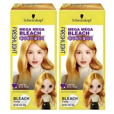 FRESHLIGHT 富麗絲 漂色染髮劑 Mega Mega Bleach, 130ml, 2入