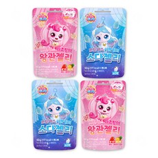 프린세스 캐치티니핑 젤리 2종, 100g, 2세트, 하츄 왕관젤리+사뿐 소다젤리