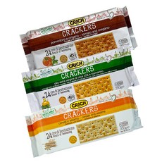 크릭 곡물 참깨 크래커+토마토바질+올리브로즈마리, 1세트, 750g