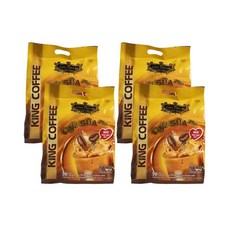 베트남 TNI 킹커피 프리미엄 연유 밀크 믹스 커피 대용량, 4개, 50개입, 20g