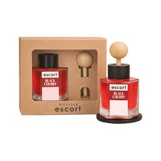 자연풍덩 에스코트 차량용 디퓨저, 2개, 블랙체리 50ml