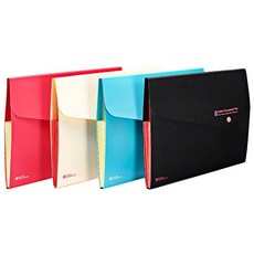 A4 컬러 도큐먼트화일 사무용 enj+99174Vq, 검정