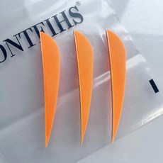 화살표 깃털 워터 양궁 슈팅, 1개, 13. 100 light Orange