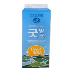 노브랜드 굿모닝 굿밀크 1L X 3개