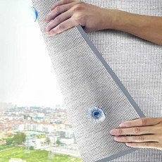 창문 햇빛 가리개 흡착식 무타공 블라인드 베란다 햇빛 가리개 암막 열차단 자외선 스크린 차단막 단열재