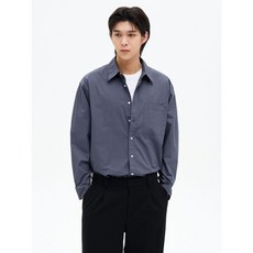 매장정품 에잇세컨즈 8SECONDS 60수 코튼 포플린 오버핏 셔츠 애쉬 425264LY14 207613