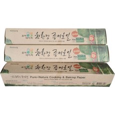 퓨어네이처 친환경 종이호일 골드 30cm x 20m 3개, 3롤
