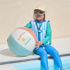 [MODERN HOUSE 중계점] 워터플레이 비치볼 41cm 써니러버 PY0926032, 1개, 이미지참고