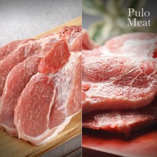 [풀로미트] 한돈 1등급 냉장 앞다리살 500g+뒷다리살 500g, 1개