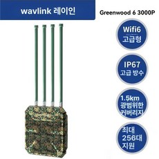 농장 wifi 신호증폭기 스마트팜 확장 야외용 라우터, 카모플라주 AX3000(HD9), 기본 색상