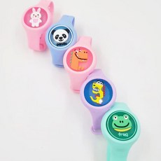 썸머밴드 LED팔찌 야외 캠핑 모기팔찌 기피제 캐릭터 단체선물, 썸머밴드B-공룡, 썸머밴드B-공룡