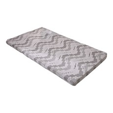BuyJM 石墨烯遠紅外線竹炭舒眠三折床墊 摺疊床墊汽車床墊 舒適透氣 台灣製造, 灰色, 8cm