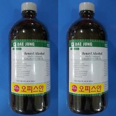 벤질알콜 (EP-일급) 500ML Benzyl alcohol 99% (kor), 1개