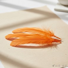 한이용품2 자연 깃털 장식 드림캐쳐깃털 깃털소품 깃털장식품