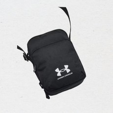 언더아머 UNDERARMOUR 1381912-001 블랙 UA 스포츠스타일 라이트 크로스바디 가방 4L 29, 블랙(001)