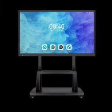 대형 안드로이드 터치 모니터 전자 칠판 스마트 보드 강의실, Android(4+64G) 60SE 스탠드