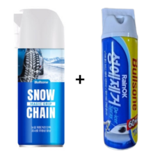 불스원 매직그립 스노우체인 + 성에제거제 겨울철 차량관리 세트
