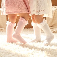 국내생산 돌아기 프릴 레이스 니삭스 돌잔치 셀프촬영 양말