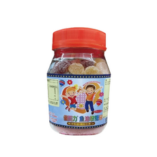 優而力 魚肝油 軟糖, 1個, 優而力魚肝油軟糖200g