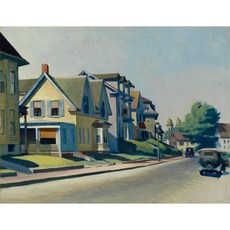 Sun on Prospect Street (Gloucester Massachusetts) 아트포스터 감성선물 호퍼, 그림만(매트지), 42x54.51